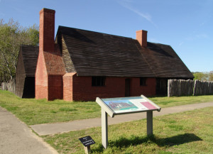 Van Swerigen's Inn has been reconstructed as part of Historic St. Mary's City.