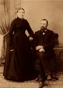 Christopher Cyrus Parker and Mary Johnson (c1875)